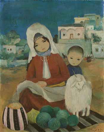 17 Resim 11: Turgut Zaim, Çocuklar, T.Ü.Y.B., 50.5 x 40 cm., 1953, Sakıp Sabancı Müzesi Kılıç ın (2002, s.