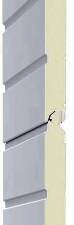 42 mm derinlik PU dolgulu 42 mm kalınlıkta panellere sahip Hörmann seksiyonel kapılar çok sağlam ve güçlü ısı yalıtımını sunuyor.