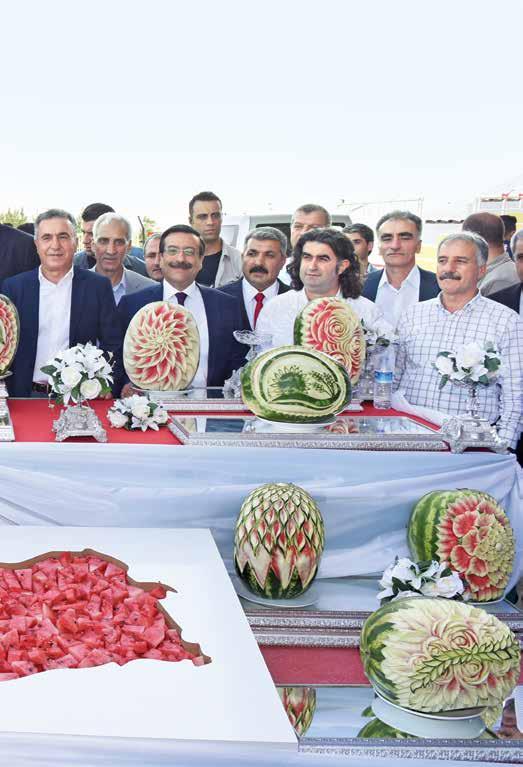 KARPUZ FESTİVALİ Diyarbakır karpuzunu tanıtmak amacıyla Gıda, Tarım ve Hayvancılık Bakanlığı ve Diyarbakır Valiliği nin ortaklaşa düzenlediği Diyarbakır Kültür ve Karpuz Festivali 19 Eylül 2017 Salı