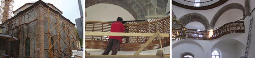 2010-2011 yıllarında yaptırılan restorasyon işlemleri kapsamında aşağıdaki uygulamalar yaptırılmıştır: Camideki muhdes mermer kaplamalar sökülmüş, iç beden duvarlarında sıva raspası yapılmış, horasan