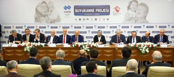 Abdi İbrahim Başkanı Nezih Barut, 8 Şubat ta Ankara da düzenlenen projenin imza törenine katılmıştır.
