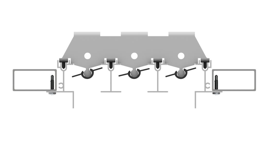 Gizli tavan tipi profil LDK/G slot difüzörü, tavan uygulamalarında geleneksel slot difüzörlerin yanak profillerinin görünmesinin