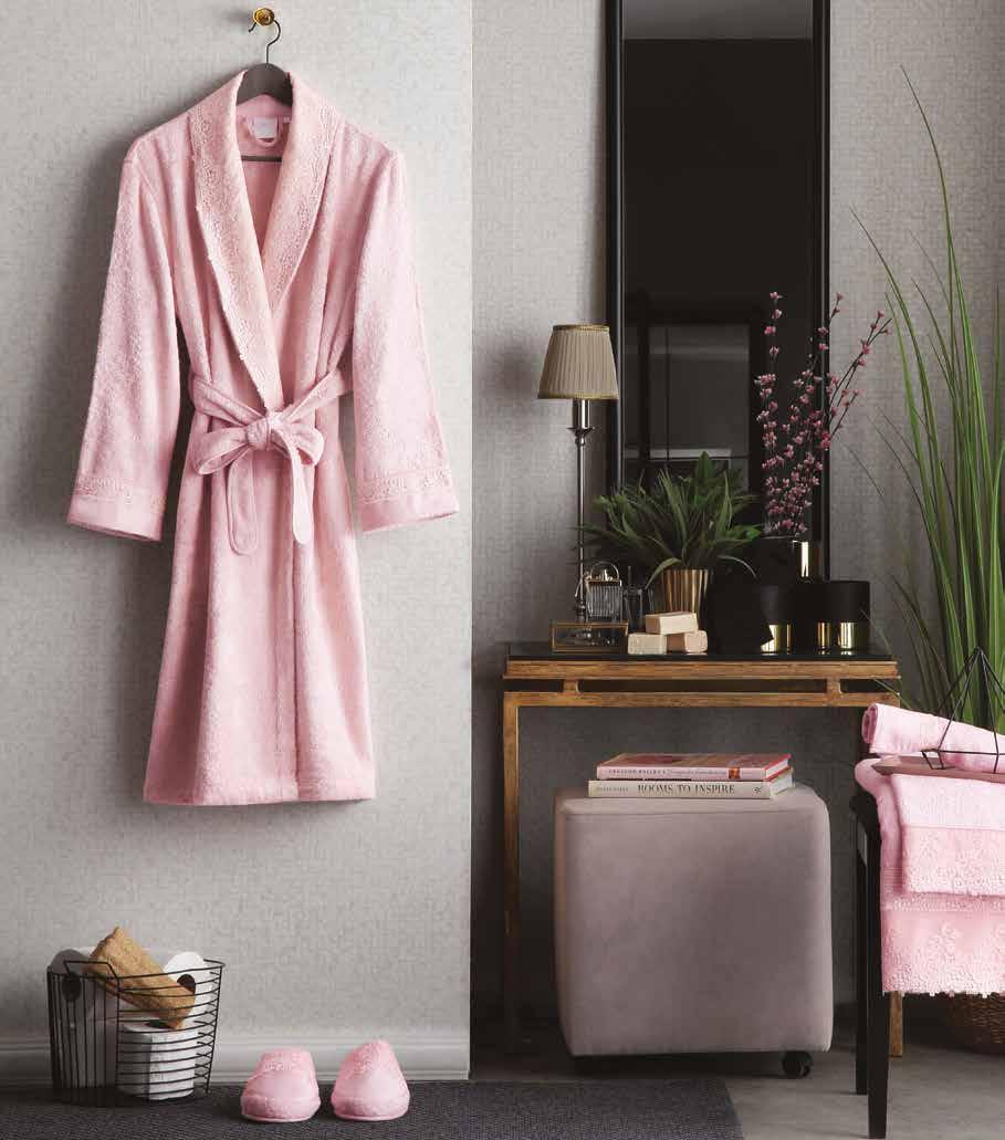 Lagrima Bathroom 40% Bamboo, 60% Cotton Towels: 600 g/m 2 Bathrobes: 450 g/m 2 Colour Female