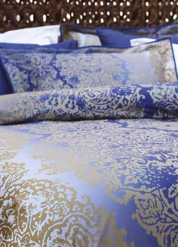 Hermia Bed Linen Digitally Printed Sateen, 100%
