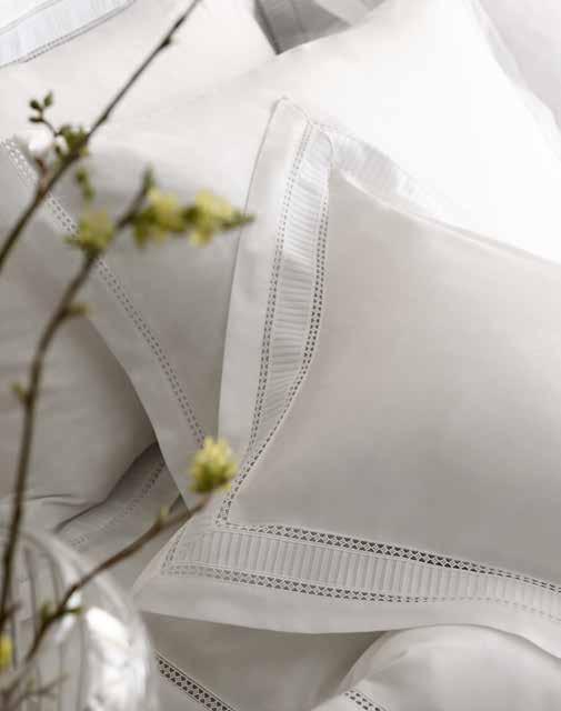 Javier Bed Linen Premium, 100% Pima Cotton 400 TC, Colour: White Duvet Cover, Standard /