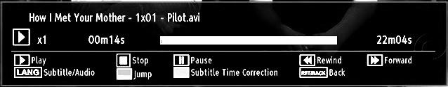 To display Media Browser window, press either MENU button on the remote control and then select Media Browser by pressing or button. Press OK button to continue.