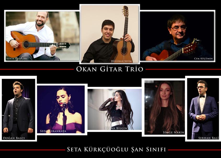 İSTANBUL OKAN ÜNİVERSİTESİ KONSERVATUVARI Gitar ve Şan Konseri Tarih: 11 Ocak Cuma - Saat: 20.00 İstanbul Okan Üniversitesi Konservatuvarı, Müzik ve Tiyatro Bölümü olarak 2014 yılında kuruldu.