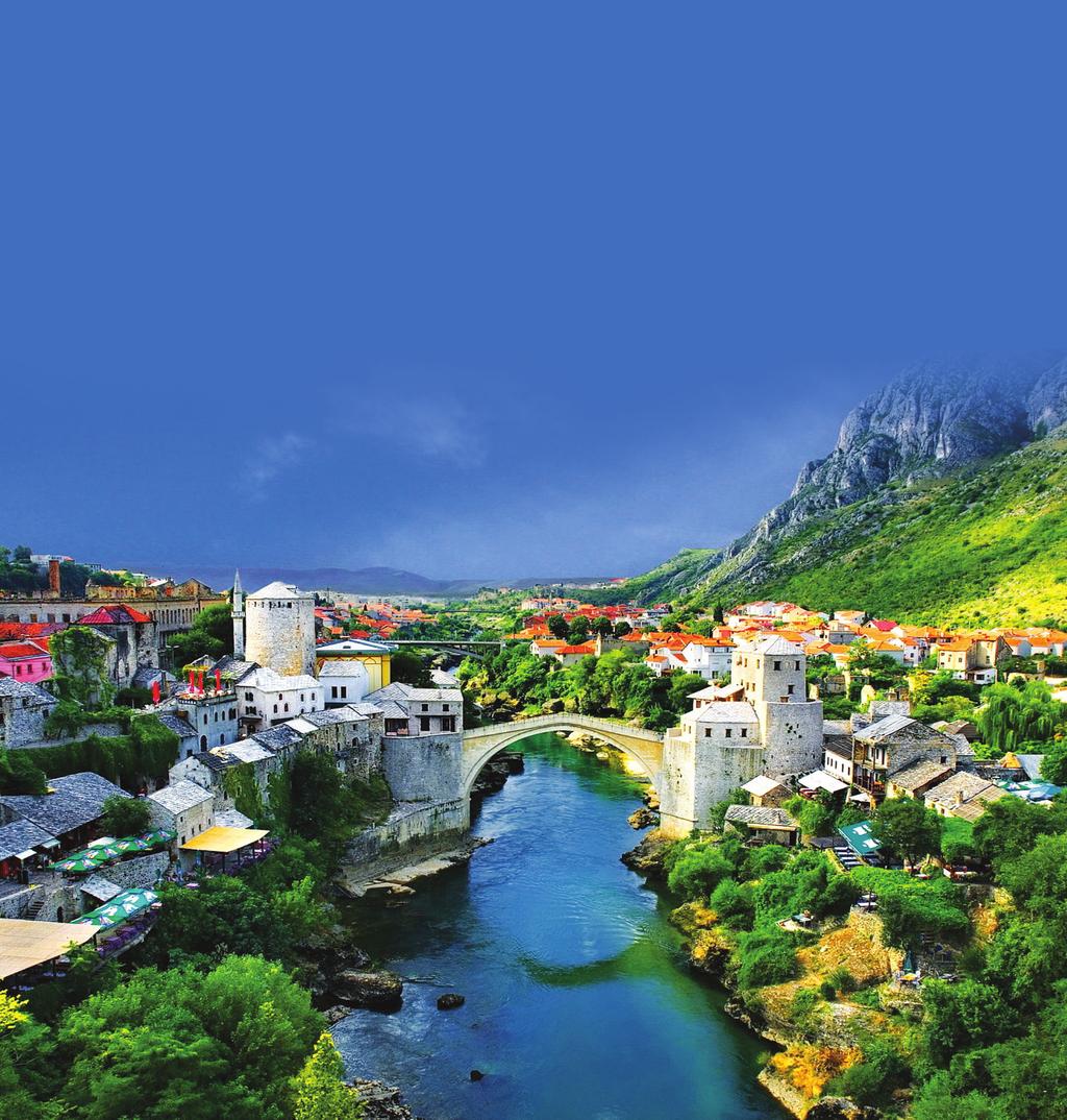 19 NİSAN PROGRAMI Bosna Hersek in Mostar şehrini tam ortadan bölen Neretva Nehri nin üzerindeki yaşlı bir yapıdır Mostar Köprüsü.