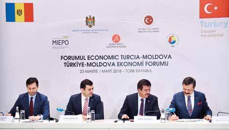 İki ülke arasındaki ticaret hacmi yıllık yüzde 22 arttı TOBB Başkanı Hisarcıklıoğlu, serbest ticaret anlaşmasının da katkısıyla, ikili ticaretin gelişmekte olduğunu, serbest ticaret anlaşmasının