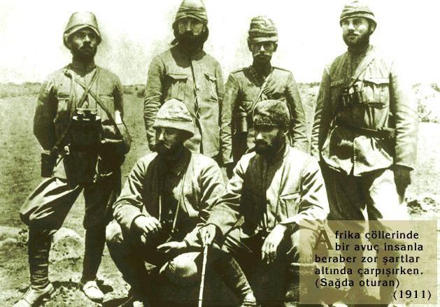 27 Kasım 1911 Mustafa Kemal, Trablusgarp'ta