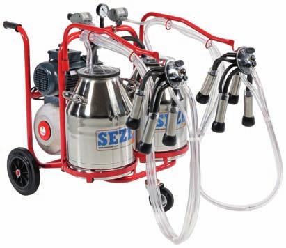 PLS Serisi Seyyar Sağım Makineleri / PLS Series Mobile Milking Machines (PLS Serisi süt sağım makinelerimiz elektrik hattının ulaşamadığı yerlerde benzin motorlu olarak üretilmektedir.