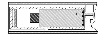 H. Yücel vd. Disk Kaynak Geometrisi İçin 30-670 kev Gama Işını Enerji Aralığında CdZnTe Dedektörünün Dedeksiyon Verimi 1. Ön pencere (0,381 mm Al). Kauçuk kılıf (1,54 mm) 3.
