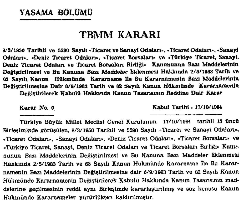 910 TÜRK ANAYASA HUKUKU Bu olmayacak bir şey değildir.