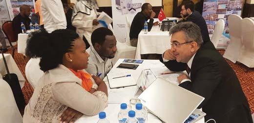 İSİB, sektörün ihracat pazarını genişletmek ve uzak pazarlara açılabilmek için belirlediği yol haritasında Afrika pazarındaki ilk durağı olan Tanzanya da ikili iş görüşmeleri ve eğitim seminerleri