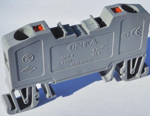ONKA-1501 OPK - 2,5 mm2 2,5 mm2 750 V 24 A 100 ONKA-1511 OPK - 4