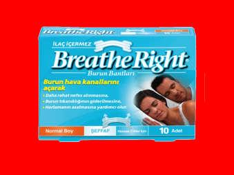 92 TL Miad : Miadsız Ürün BURUN BANDI BREATHE RIGHT 10 (24540) Tavsiye Edilen Satış