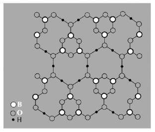 R KİMYASI Metaborik asit ( 2 ) : () 3 ün 100 o C nin üzerinde kısmi dehidrasyonu ile elde edilir ve birçok kristal modifikasyonlarında (monoklinik, kübik ve ortorombik) var olabilir.