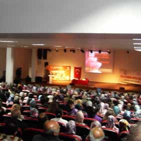 2012 Cuma günü Alparslan İlköğretim Okulu Konferans salonunda gerçekleşen programa Ardeşen Kaymakamı İlyas Memiş, Belediye Başkanı Mümtaz Sinan, daire