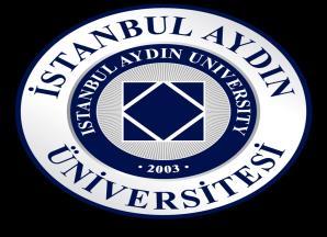 YAYIN KURULU T.C. Adına Sahibi Dr. Mustafa AYDIN (Mütevellî Heyet Başkanı) Prof. Dr. Yadigâr İZMİRLİ (İAÜ Rektörü) Selman ARSLANBAŞ (İAÜ TÖMER Müdürü) selmanarslanbas@aydin.