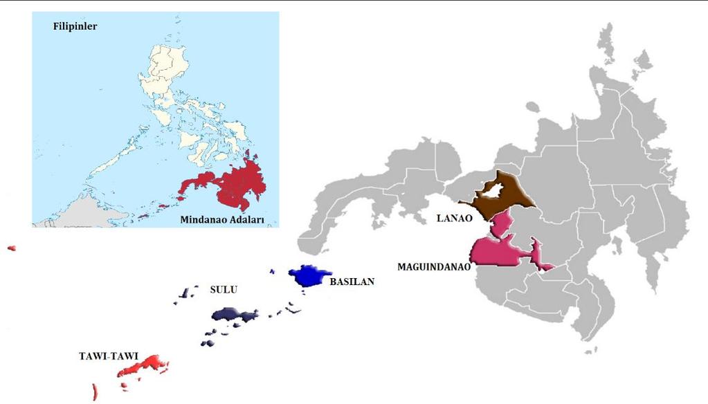 Filipinler Barış Sürecinin Tarihsel Gelişimi:1976-2016 Kuzeyden güneye doğru, Luzon, Visayas ve Mindanao takımadalarından oluşan ülkenin yer altı kaynakları, tarım ve doğal kaynaklar açısından en