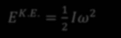 i inci parçacığın kütlesi m i ve hızı vi ise kinetik enerjisi E i K.E. = 1 2 m iv i 2 E K.