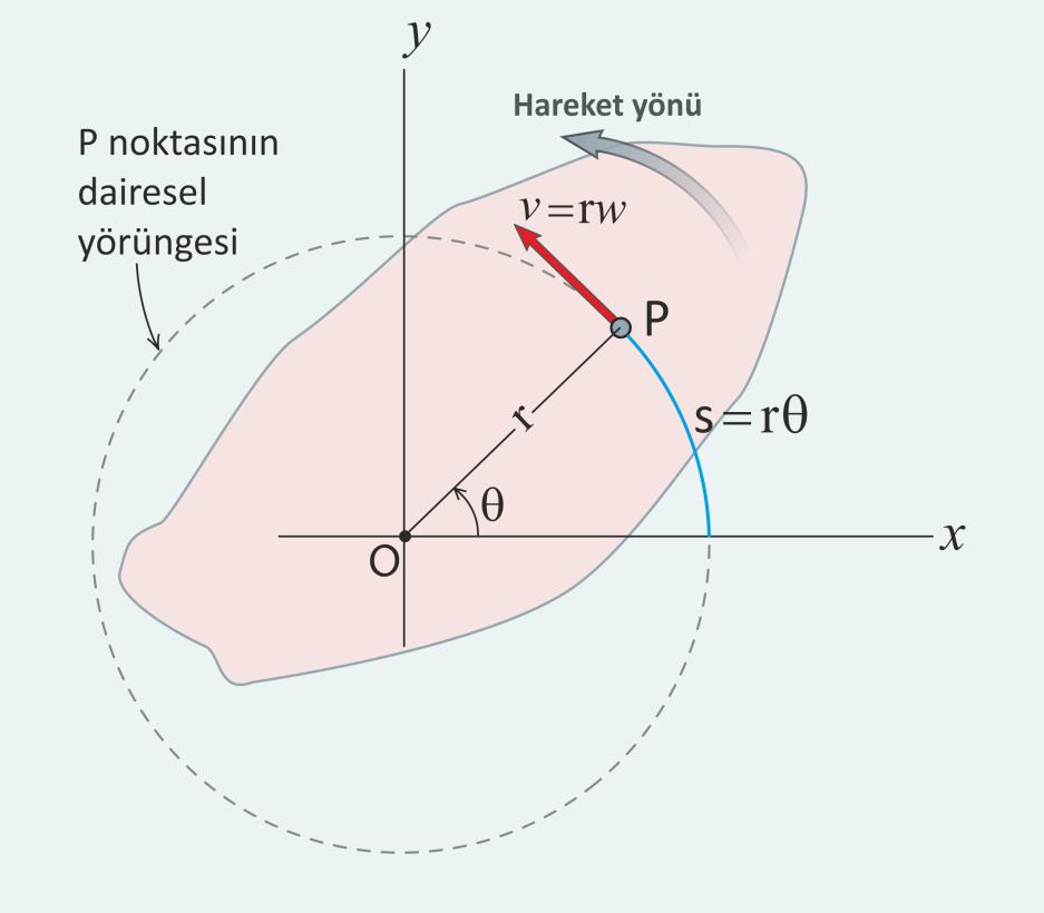 Nicelikler s = θ r v = rω a tan = rα a rad = v2 r = rω2 a =