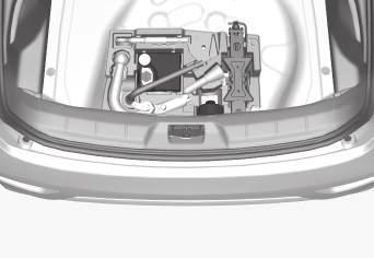 TEKERLEKLER VE LASTİKLER Sistem ve lastik durumu Sistemin ve lastiklerin geçerli durumu, orta konsol ekranından kontrol edilebilir. 1. MY CAR menü sistemini açın. 2. Lastik monitörü menüsünü seçin.