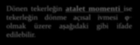 etmektedir. Aynı şekilde z.. ise aksın düşey yöndeki hareketinin ivmesidir.