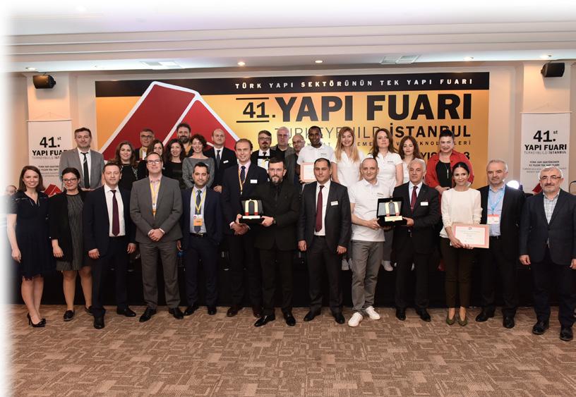 YAPI FUARI - Turkeybuild İstanbul 2018 Ödülleri YAPI FUARI - Turkeybuild İstanbul, sadece kendi yapı ödülünü organize etmekle kalmayıp, aynı zamanda sektörün önde gelen sektör ödüllerini de