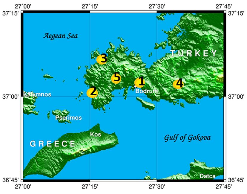 GİRİŞ Bodrum yarımadasını etkileyebilecek bir çok deprem kaynağı bulunmaktadır. En etkilisi de Bodrum a yakınlığı açısından Gökova graben sistemidir.