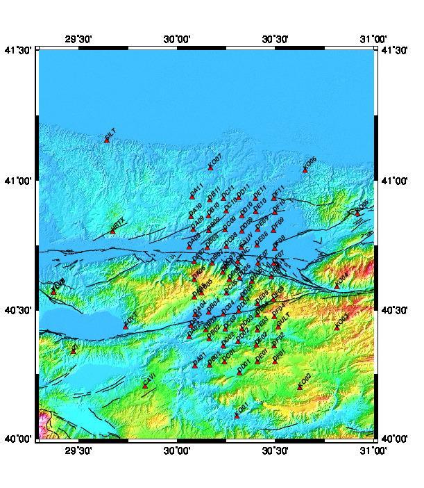 KAF üzerinde oluşan 1999 İzmit depremi deformasyon alanı sanayinin ve ekonominin yoğun olarak işlediği Marmara Denizi doğusunu ve İzmit Körfezi'ni içermiştir.