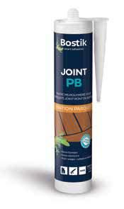 JOINT PB Armuz Dolgu JOINT PB, dekoratif derz dolguları için uygun, siyah renkli, SMP esaslı sızdırmazlık malzemesidir.
