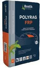 POLYRAG FRP Hızlı Prizlenen Elyaf Katkılı Kendinden Yayılan Şap (3-10 mm) POLYRAG FRP, çevre dostu katkı maddeler, polimerler ve sentetik elyaf lifleri ile takviye edilerek hazırlanmış, yüksek