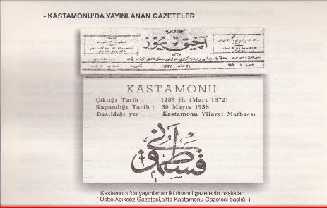 1880-1926 Yılları aarsında Kastamonu Açıksöz gazetesinde yayınlanmış olan Safranbolu Mektupları adlı