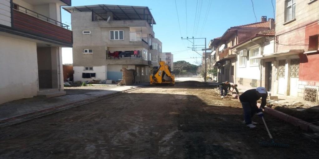 5- İlçemize bağlı Yeni Mahalle Fatih caddesi-hastane Caddesi bağ lantı Sokak yolunda alt yapı çalışmaları