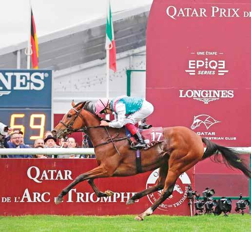 96 NCI L ARC DE TRIOMPHE HAZIRLAYAN : MEHMET BİLBAŞAR PRIX DE L ARC DE TRIOMPHE / G1 * 1 Ekim 2017 * Chantilly * 2400 çim * 3 + yaşlılar * 5.000.000 EU 1.