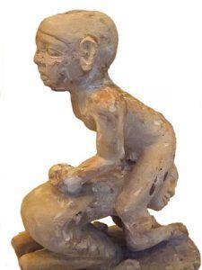 Şekil-17: Çocuk güreşi (Milattan önce yaklaşık 2500), Nykauinpu'nun Türbesi, Giza'da Şimdiki Oriental Institute, Chicago Şekil-18: Antik Mısırda çocuk yaşamı SONUÇ Antik Çağda Mısır da boks, güreş ve