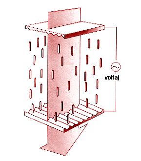 düzenlenmeye meyillidir ve uygulanılan elektriksel alan boyunca hepsi aynı yöne doğru sıralanırlar.