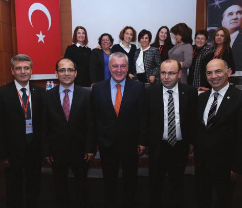 Çalıştaya TİDE yi temsilen Mesleki Düzenlemeler Komitesi adına Kurucu ve Onursal Başkan Ali Kamil Uzun katıldı.