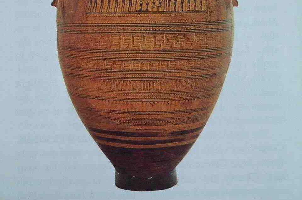 Korint Neolitik Dönemden itibaren vazo üreten bir merkezdir.