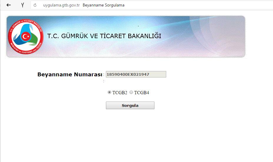 6 Seri No lu Gümrük Genel Tebliğinin 14 üncü maddesi uyarınca trenin yurtdışı edilmek üzere sınır gümrük idaresine