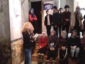 Tarihçesi öğrenildi 3) Santral istanbul çalışanlarının röportajları seyretildi