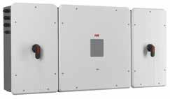 59 ABB dizi inverterleri TRIO-50.0-TL-OUTD / TRIO-60.0-TL- OUTD-480 50 ila 60kW ABB nin üç fazlı yeni dizi inverteri TRIO-50.0 / TRIO-60.