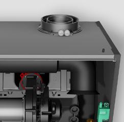 Kontrol paneline ihtiyaç duymadan 8 kazana kadar ve maksimum 1200 kw'a kadar kaskad seçeneği