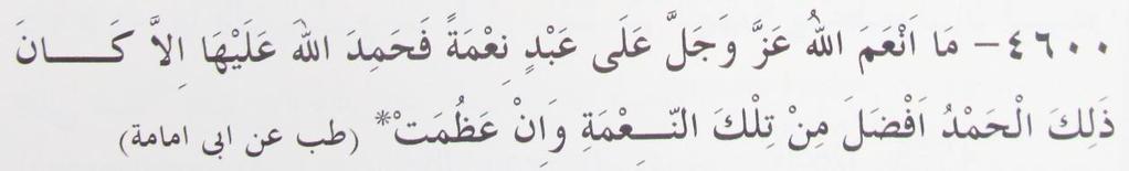 Ama bu Allah Azze ve Celle! Elhamdülilah diyeceksin, o kadar. Hem şükretmiş olursun hem eda etmiş olursun. İkinci defa derse sevabı yenilenir. Üçüncü defa derse Allah günahlarını affeder.