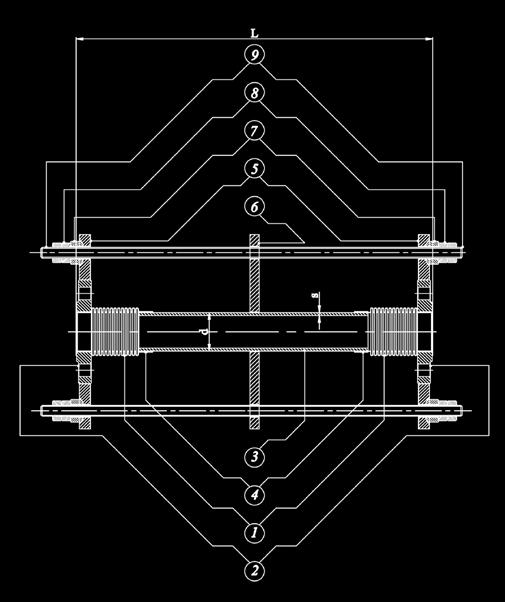 ) Özellikler / Specifications 3 Tandem Boru / Tandem Tube St 37-2 / AISI 304 - AISI 316 (Ops.