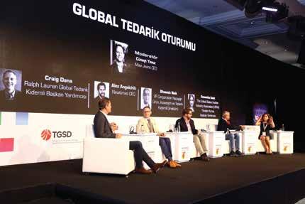 6 Moderatör: Cüneyt Yavuz - Mavi Jeans, CEO. Ralph Lauren - Craig Dana, Global Tedarik Kıdemli Başkan Yardımcısı. Newtimes - Alex Angelchik, CEO GLOBAL TEDARİK OTURUMU.