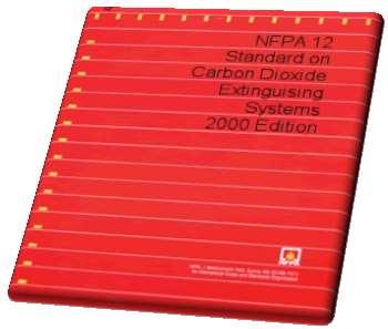 CO 2 Tasarım Standartları NFPA 12 Karbondioksit Söndürme Sistemleri