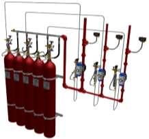 Yönlendirme vanaları ile her hacme ihtiyacı kadar gaz