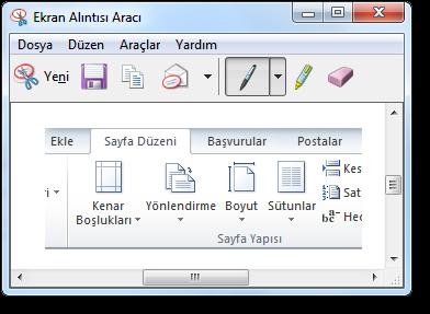 gerek olmaksızın doğrudan Word, Excel ve PowerPoint gibi resim ekleme desteği veren programlara kopyalanabilirler.